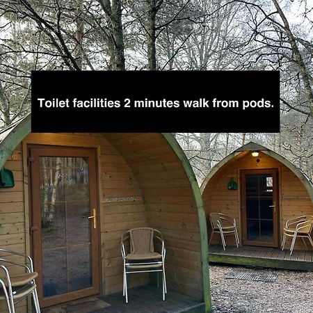 Pine Marten Bar Glenmore Pods Aviemore Ngoại thất bức ảnh